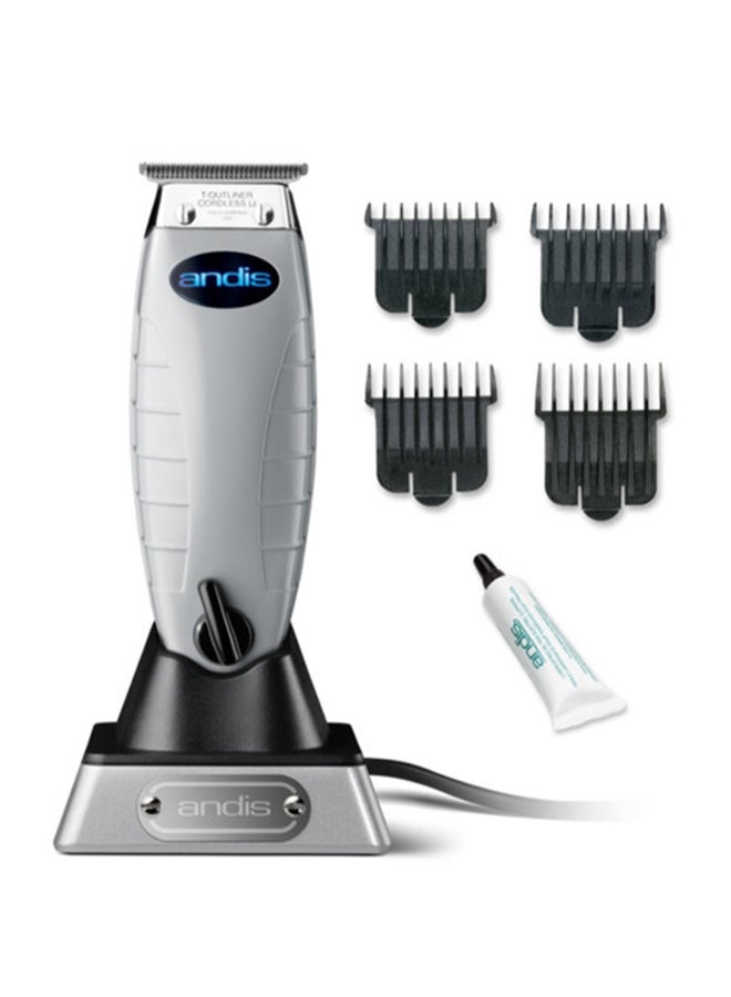 Andis Professional Cordless T-Outliner Beard/Hair Trimmer Silver - Image 4