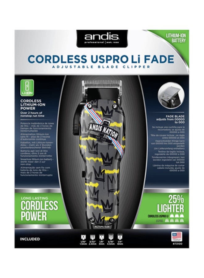 ماكينة تشذيب الشعر واللحية اللاسلكية USPro Li Fade Nation - Image 4