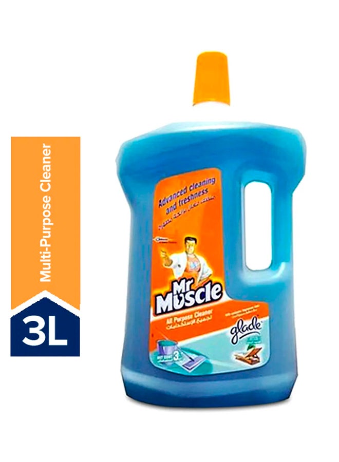 Mr Muscle Multi-Purpose Ocean Escape Cleaner Blue 3Liters