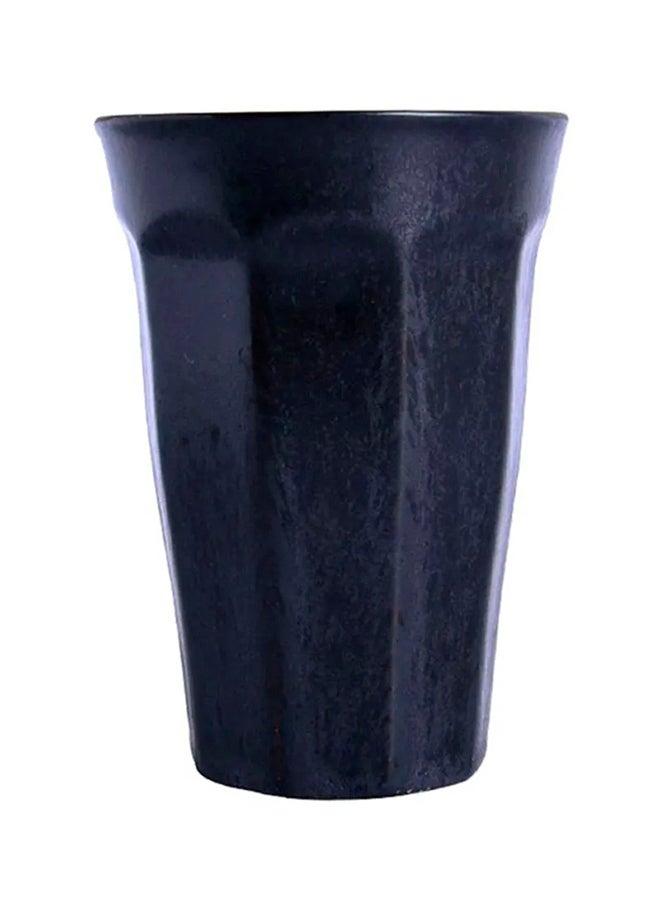 Sharpdo Ceramic Glazed Mug Black 340ml - Image 1