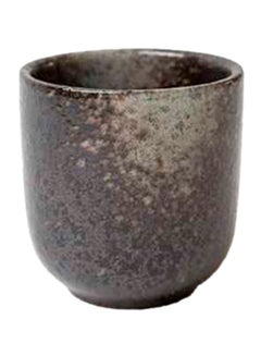 Prickly Pear Miya Ceramic Coffee Cup Brown 200ml  - Image 1