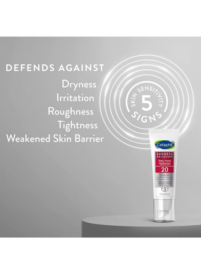 Cetaphil - Redness Relieving Daily Facial Moisturizer Spf40 50ml - Image 1
