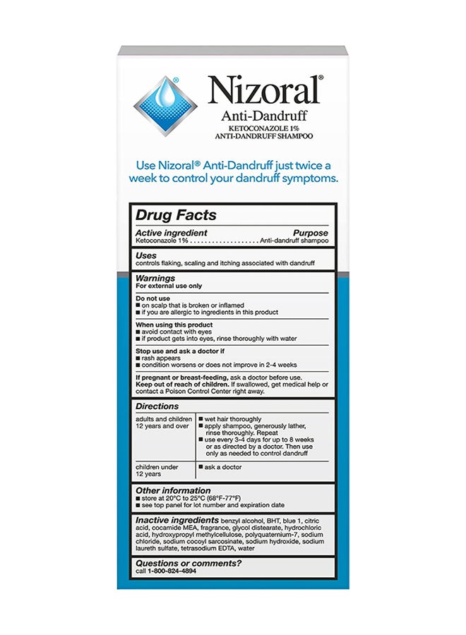 Nizoral AntiDandruff Shampoo, 200 ml  - Image 3