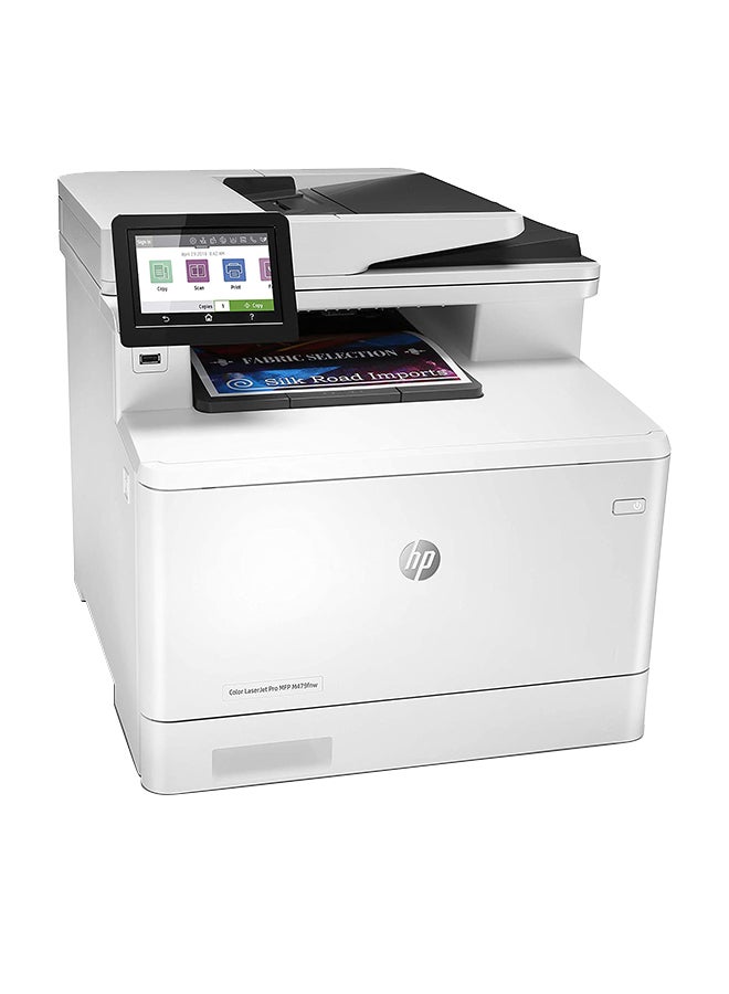 HP - Color LaserJet Pro MFP M479fnw Multifunction Wireless Printer With Fax/Print/Copy/Scan/WiFi Function,W1A78A White - Image 1