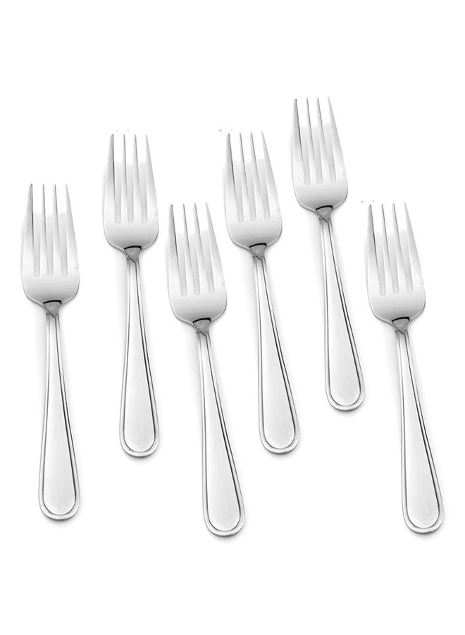 هوم تاون طقم شوك طعام ويستفيلد بتصميم عاكس، مكون من 6 قطع - Image 2