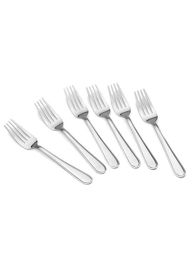 هوم تاون طقم شوك طعام ويستفيلد بتصميم عاكس، مكون من 6 قطع - Image 4