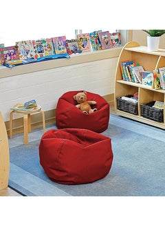 Cotton home Kids Bean Bag Red 50x80x80cm  - Image 2