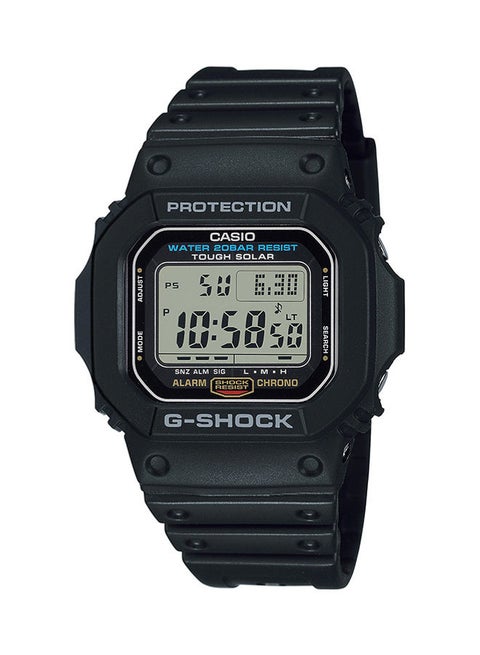 Men's Digital Square Water Resistance Wrist Watch G-5600UE-1DR