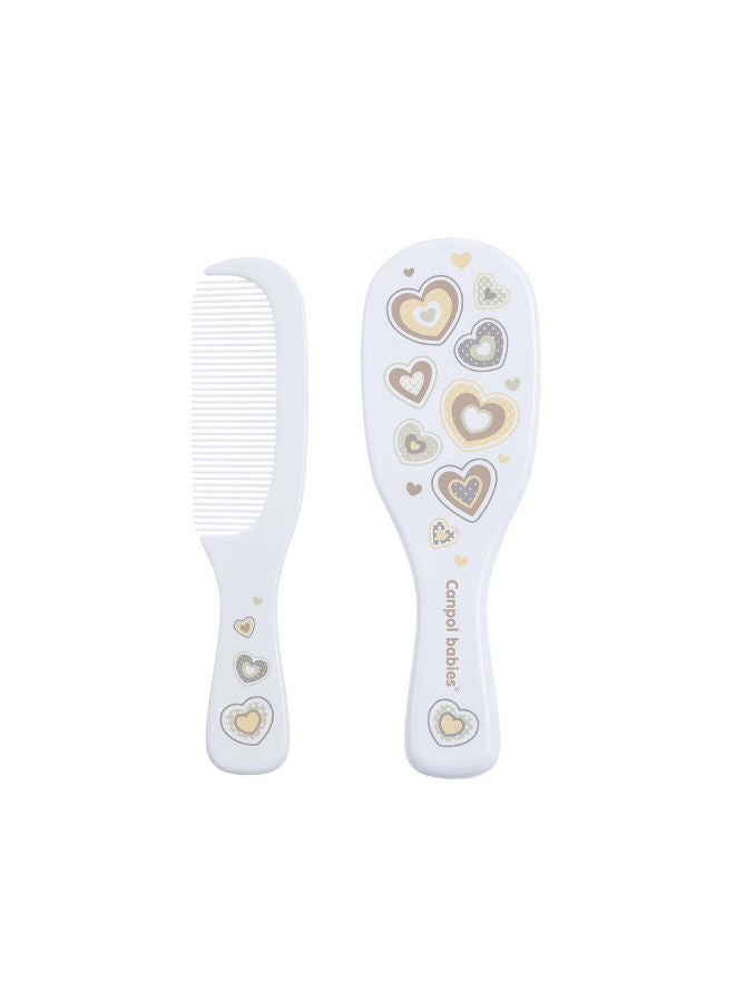 Canpol babies 2-Piece Baby Brush and Comb with Soft Bristles - Image 5