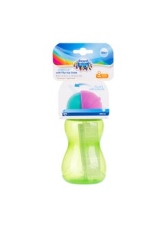 Canpol babies Sport Cup with Silicon Flip-top Straw 370ml green - v1662007510/N39306769A_5