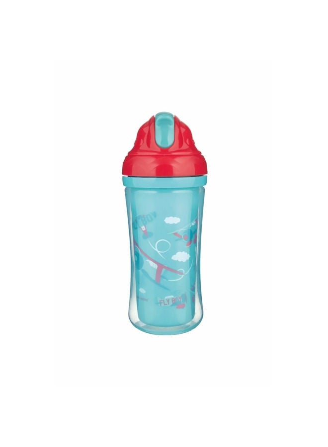 Canpol babies Canpol babies Sport Cup with Silicon Flip Top Straw 260ml planes  - Image 5