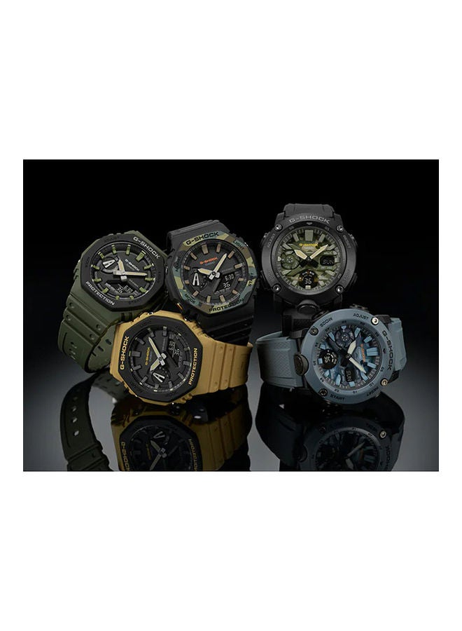جي شوك ساعة يد انالوج بلس رقمية مقاومة للماء GA-2110SU-3ADR - Image 2