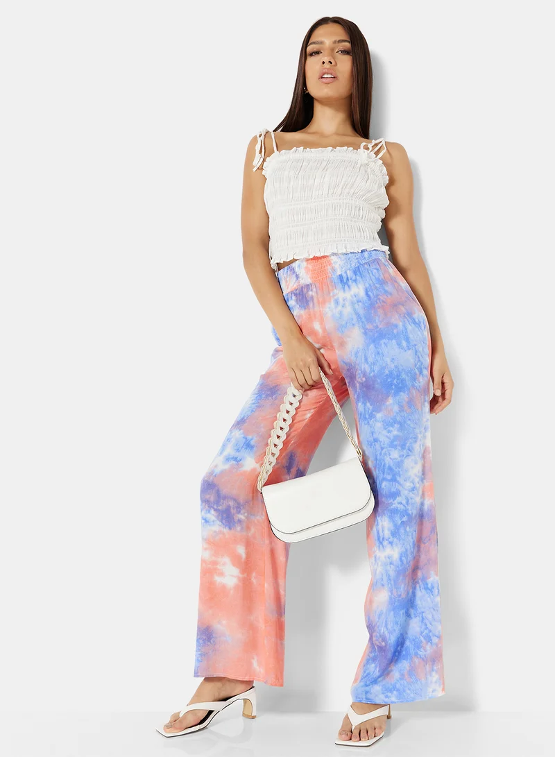 LABEL RAIL Tie-Dye Pants Multicolour
