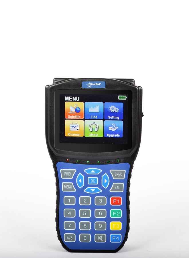 ستارسات جهاز للبحث عن إشارات الأقمار الصناعية SF-05 الأسود / الأزرق  - Image 1