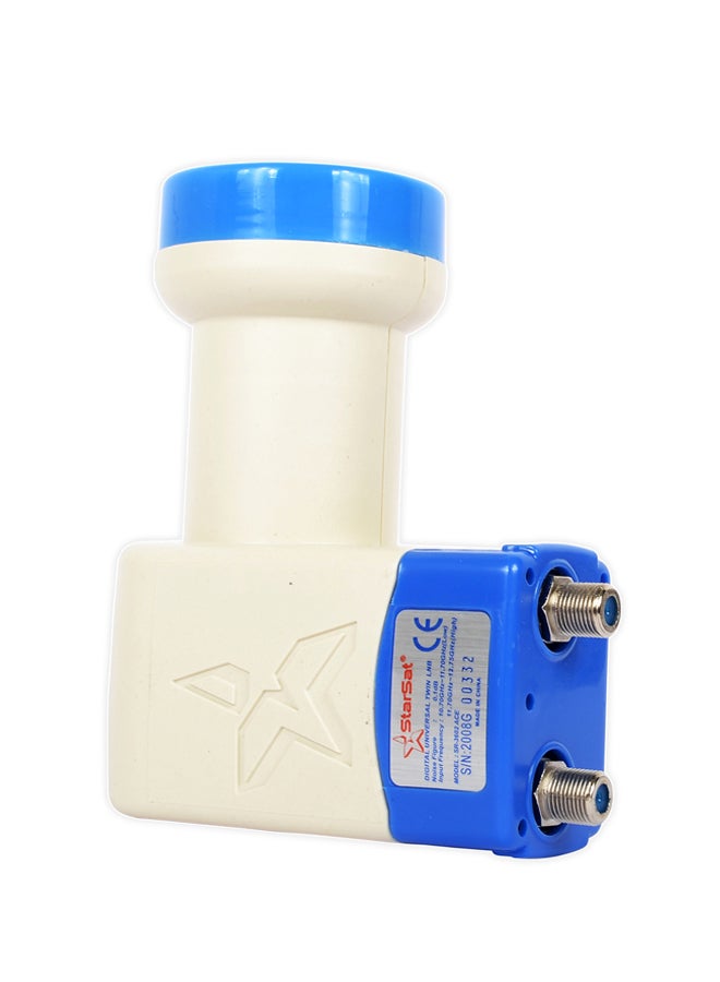 ستارسات كاميرا OCTO LNBF مدعومة بدقة 4K SR-8608 ACE أبيض/أزرق  - Image 1