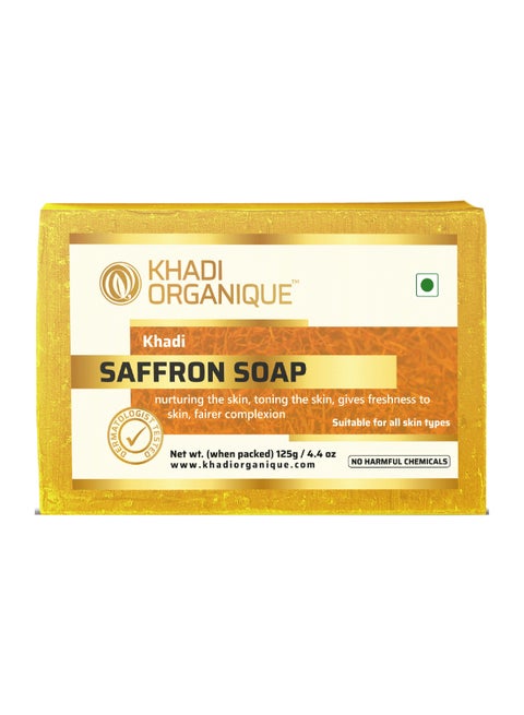 Handmade Saffron Soap 125grams
