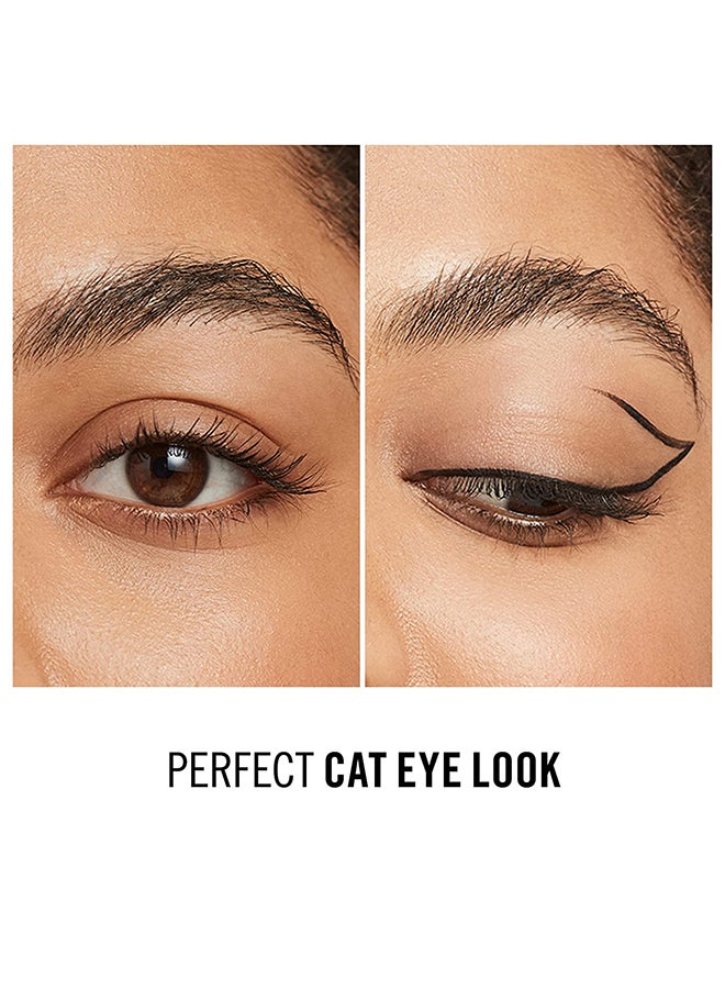 RIMMEL LONDON - Glameyes Professional Liquid Eyeliner, 3.5 ml, 01 Black Glamour - Image 1