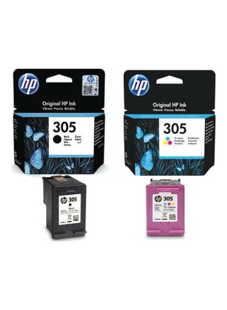 مجموعة من خرطوشتي حبر HP 305 الأصليتين - view 2