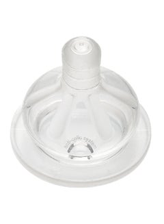 nip Universal Wide Neck Bottle Teat, Silicone, Large Flow, Fits Any Standard Wideneck Bottle, 0M+, pack of 2 pcs  - Image 2