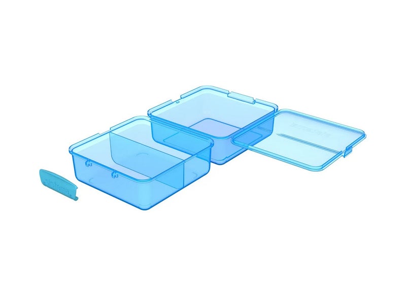 sistema Sistema Lunch Cube Food container Coloured 1.4L Green : Meal Storage - Microwave-safe - Dishwasher-safe - Leak-proof - BPA-free Green  - Image 5