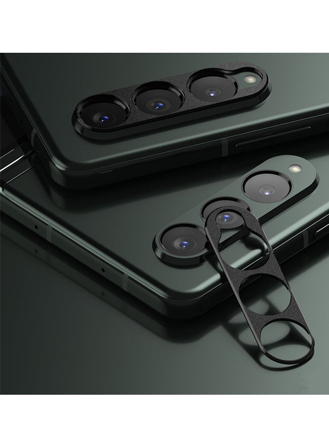 Ringke Aluminum Styled Lens Protector For Galaxy Z Fold 3 5G Black - Image 1
