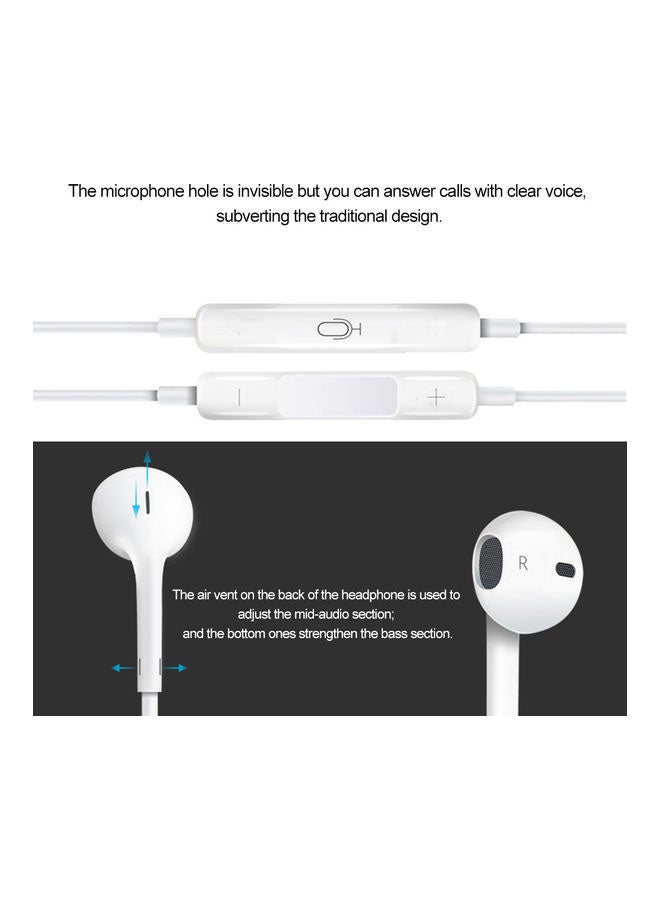 EarPods With 3.5mm Headphone Plug, Wired White - v1662040341/N41214718A_5