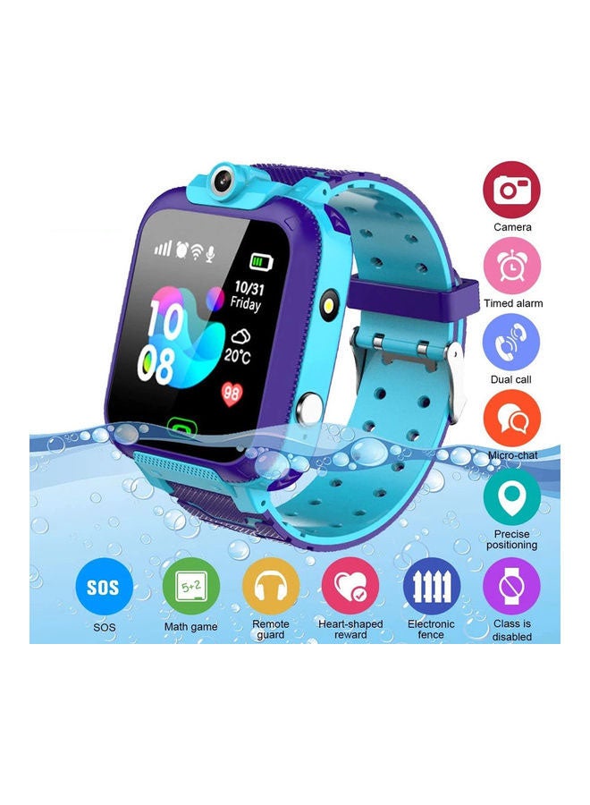 BSNL - 260.0 mAh Q12 Kids Smart Watch Phone with LBS Tracking and SIM Card Support Blue - Image 1