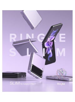 Ringke Anti-Cling Micro-Dot Technology Shockproof Protective Slim Case for Galaxy Z Flip 3 5G (2021) Clear  - Image 2