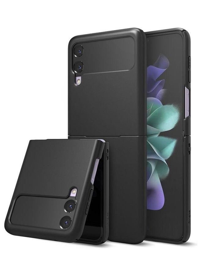 Ringke Anti-Cling Micro-Dot Technology Shockproof Protective Slim Case for Galaxy Z Flip 3 5G (2021) Black - Image 1