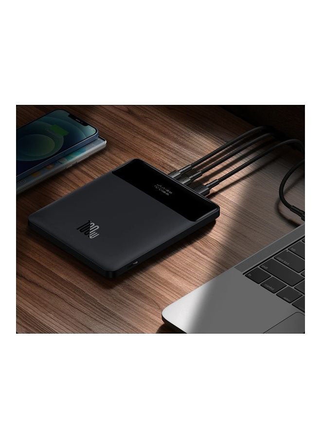 بيسوس - شاحن محمول بقوة 20000 مللي أمبير في الساعة بقدرة 100 واط USB C، حزمة بطارية رفيعة لشحن فائق السرعة لأجهزة الكمبيوتر المحمول، MacBook Air، Dell، IPad، HP، iPhone، Samsung Galaxy، Switch والمزيد - - Image 1