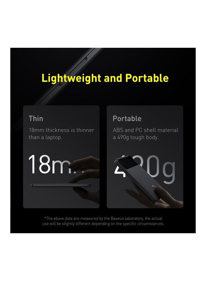 بيسوس - شاحن محمول بقوة 20000 مللي أمبير في الساعة بقدرة 100 واط USB C، حزمة بطارية رفيعة لشحن فائق السرعة لأجهزة الكمبيوتر المحمول، MacBook Air، Dell، IPad، HP، iPhone، Samsung Galaxy، Switch والمزيد - - Image 1