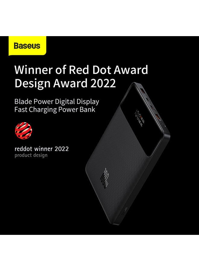 بيسوس - شاحن محمول بقوة 20000 مللي أمبير في الساعة بقدرة 100 واط USB C، حزمة بطارية رفيعة لشحن فائق السرعة لأجهزة الكمبيوتر المحمول، MacBook Air، Dell، IPad، HP، iPhone، Samsung Galaxy، Switch والمزيد - - Image 1