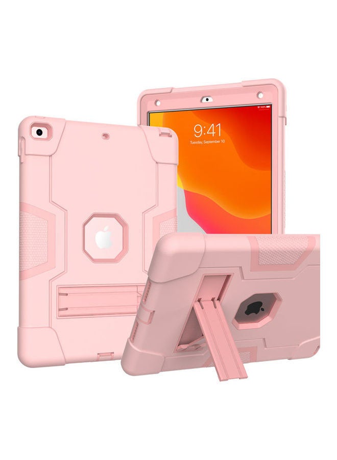 Rock Pow Protective Case Cover For Apple iPad 10.2 inch 2021/2020/2019(9th/8th/7th) Gen Rose Gold - Image 1