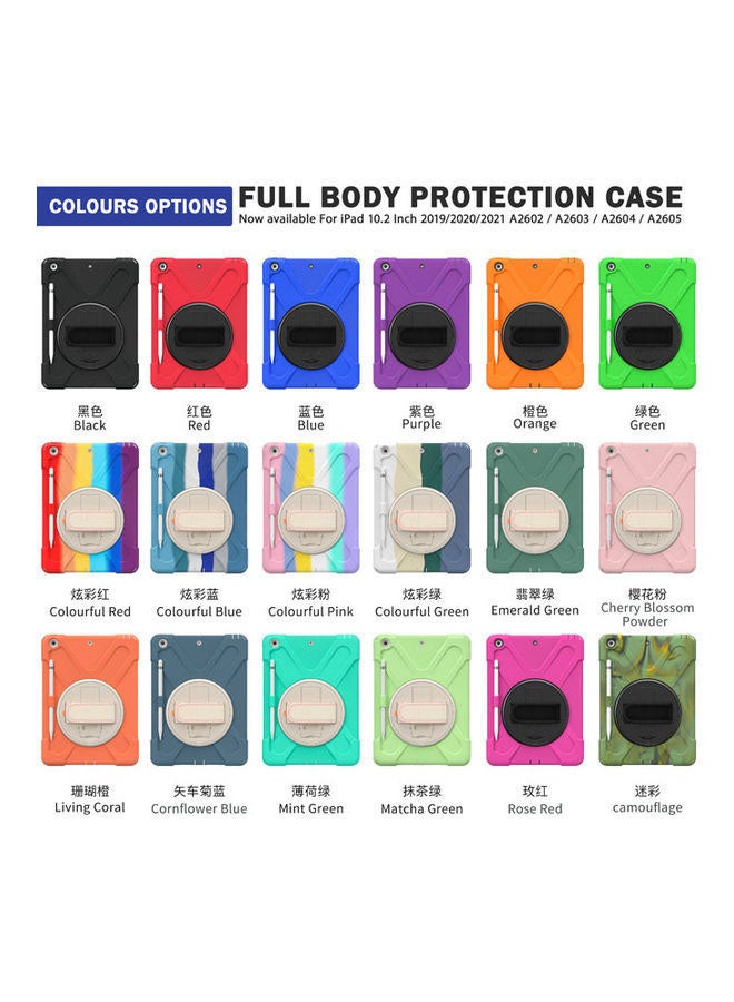 Rock Pow - Protective Case Cover For Apple iPad 10.2 inch 2021/2020/2019(9th/8th/7th) Gen Multicolour - Image 1