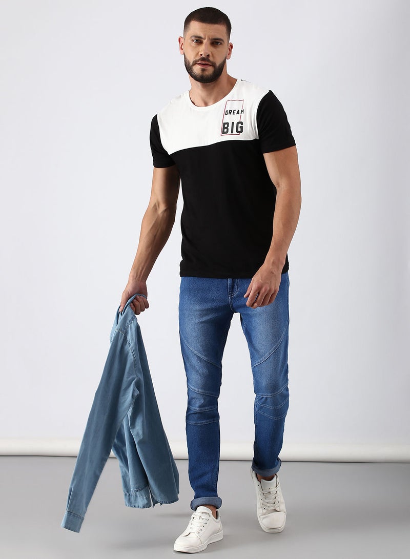 ABOF - Slim Fit Jeans Light Blue - Image 1