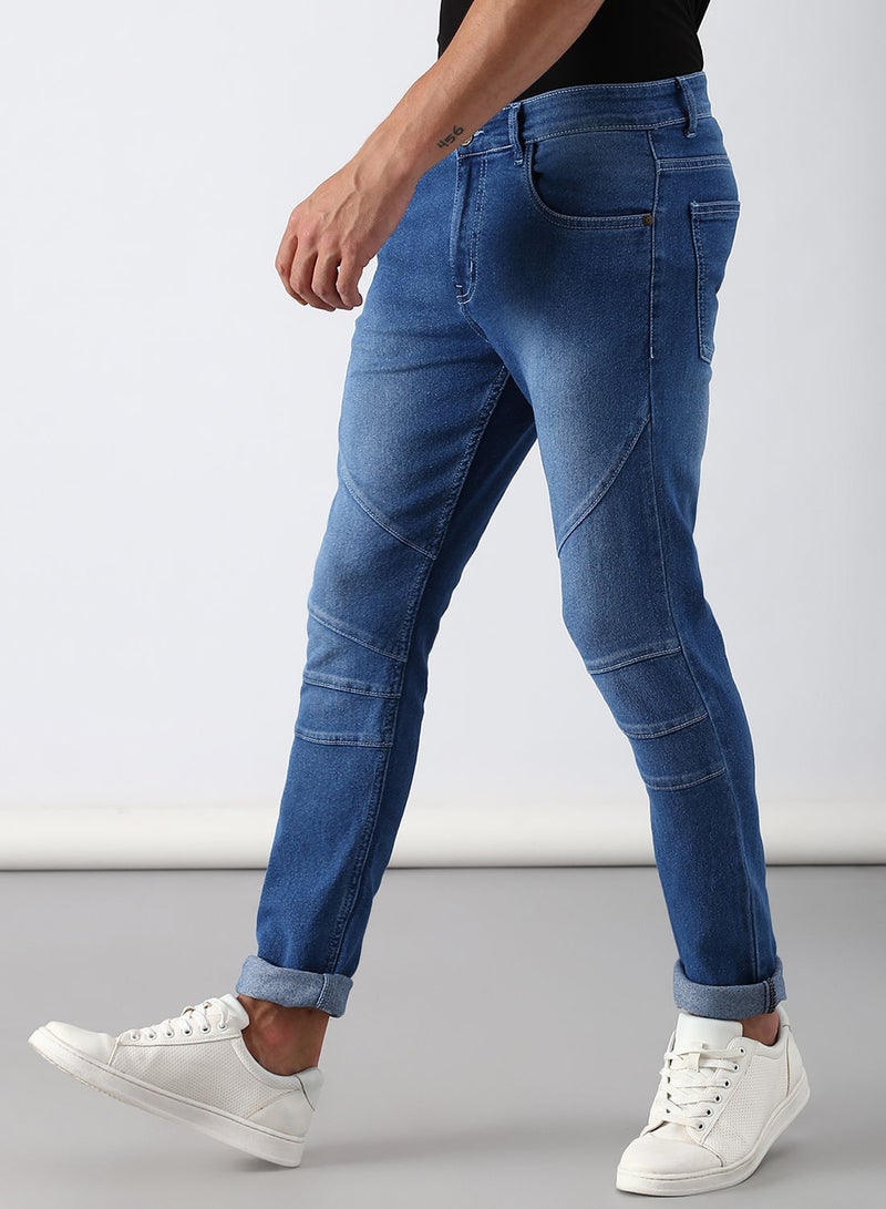 ABOF - Slim Fit Jeans Light Blue - Image 1