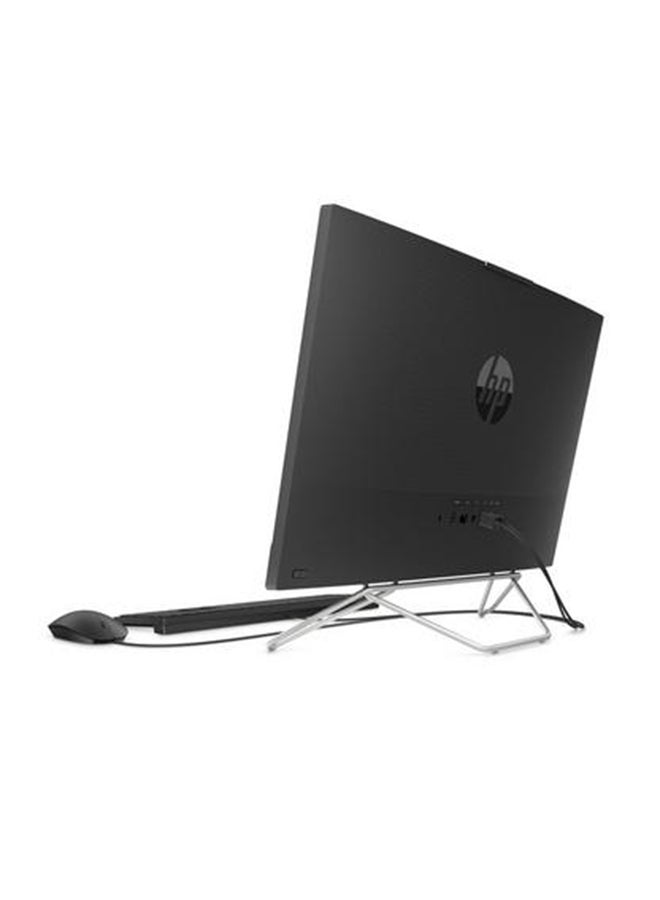 HP - 24-cb1005nx All-In-One Desktop With 23.8-Inch Touch Screen Display, Core i3 Processor/4GB RAM/512GB SSD/Windows 11/Intel G5900T Graphic Card English/Arabic Black - Image 1
