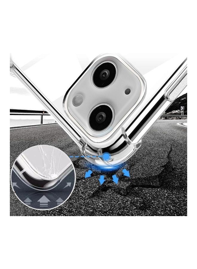 MARGOUN Apple iPhone 14 Clear Case Soft Flexible TPU Anti-Shock Slim Transparent Back Cover With Reinforced Bumper Corners 6.1 Inch Clear Clear - Image 3