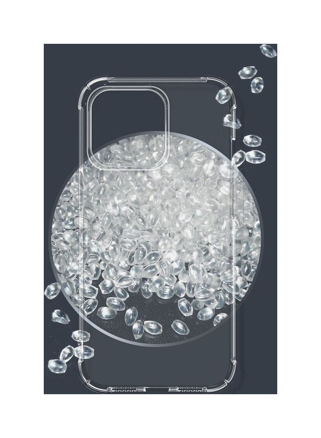 MARGOUN Apple iPhone 14 Clear Case Soft Flexible TPU Anti-Shock Slim Transparent Back Cover With Reinforced Bumper Corners 6.1 Inch Clear Clear - Image 5