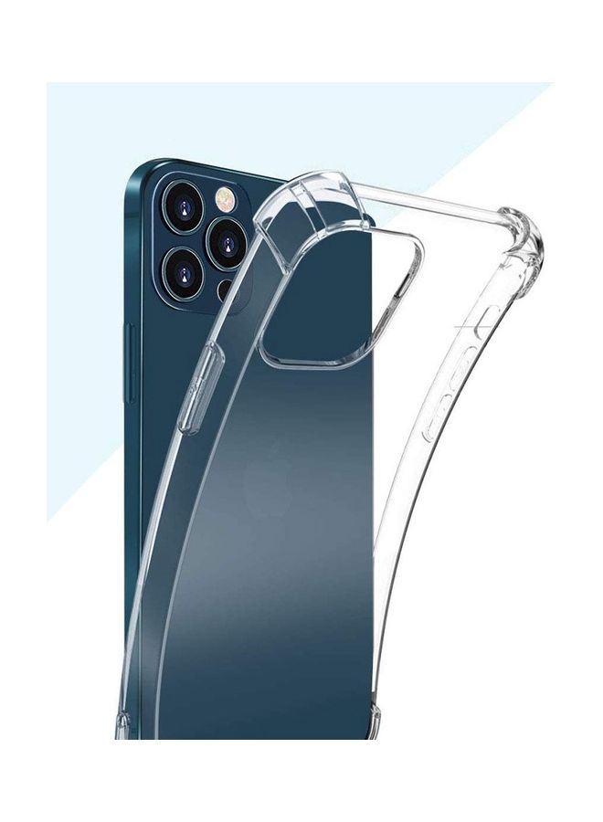 MARGOUN Soft Flexible TPU Anti-Shock Slim Transparent Clear Back Case Cover with Reinforced Bumper Corners For Apple iPhone 14 Pro Max 6.7 inch Clear Clear  - Image 2