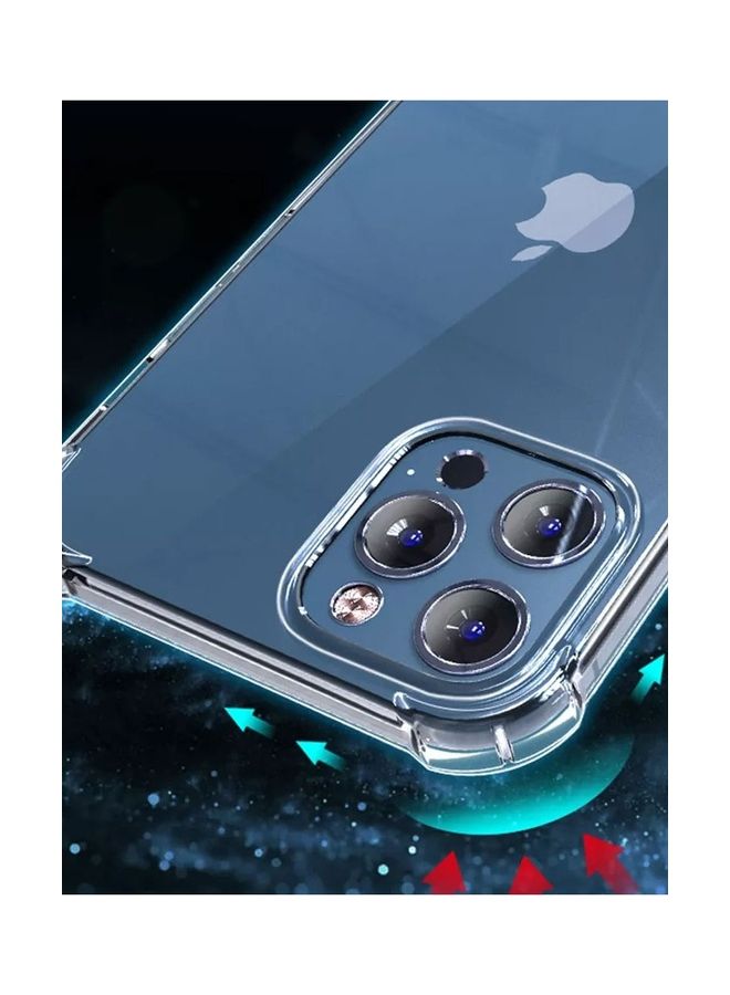 MARGOUN Soft Flexible TPU Anti-Shock Slim Transparent Clear Back Case Cover with Reinforced Bumper Corners For Apple iPhone 14 Pro Max 6.7 inch Clear Clear  - Image 5