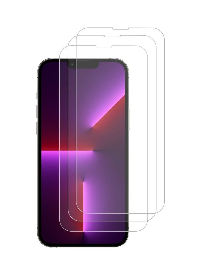 MARGOUN 3 Pack for iPhone 14 Plus Screen Protector Anti-Scratch Tempered Glass Clear HD Edge to Edge Full Coverage 9H Case Friendly Film 6.7 inch Clear - Image 2