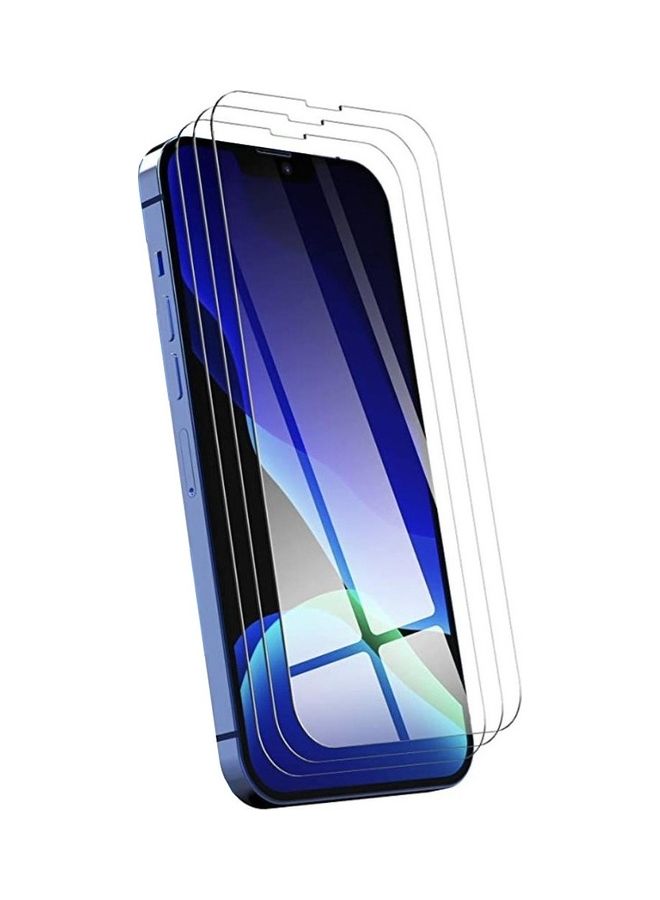 MARGOUN 3 Pack for iPhone 14 Plus Screen Protector Anti-Scratch Tempered Glass Clear HD Edge to Edge Full Coverage 9H Case Friendly Film 6.7 inch Clear - Image 3