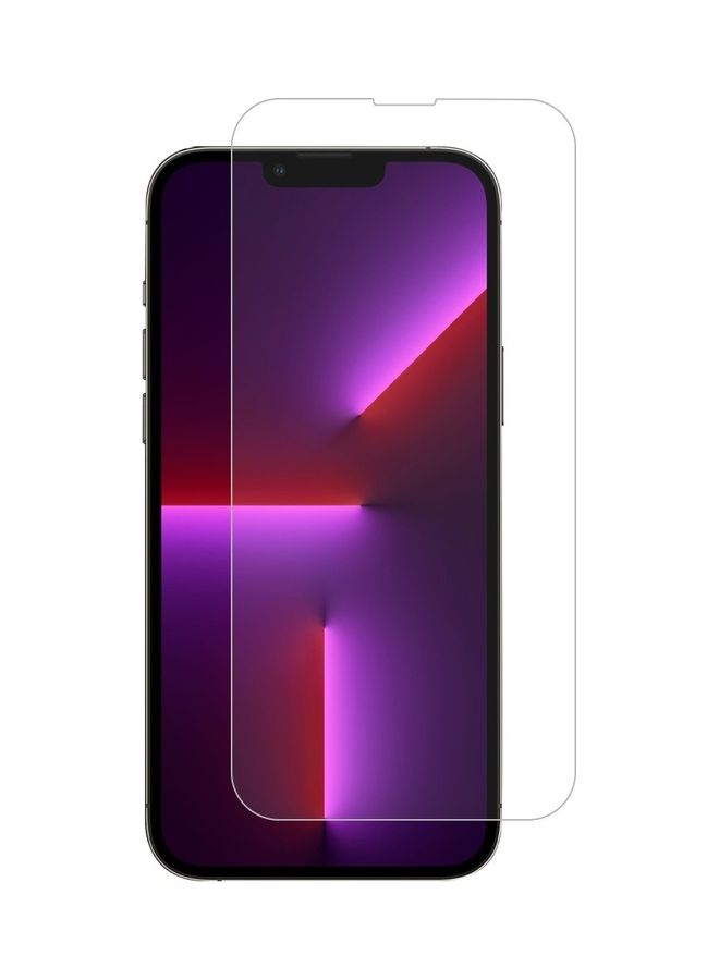 مارجون لاصقة حماية للشاشة من الزجاج المقوى الشفاف والمضاد للخدوش بتغطية كاملة من الحافة إلى الحافة بدرجة صلابة 9H ومتوافقة مع غطاء الحماية مقاس 6.4 بوصة لهاتف آيفون 14 بلس شفاف - Image 2