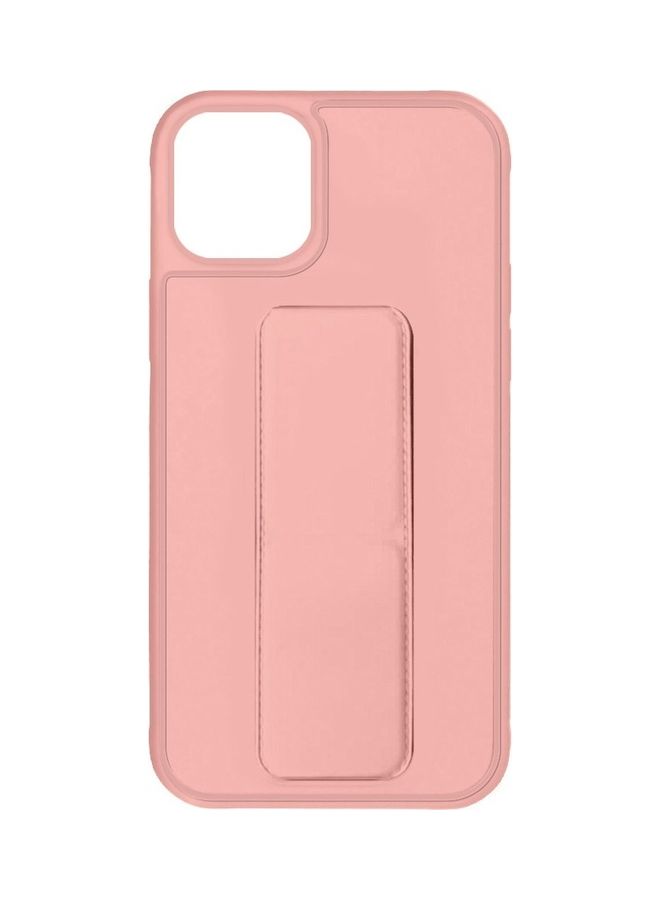 MARGOUN Hand Grip Foldable Magnetic Kickstand Wrist Strap Finger Grip Case Cover For Apple iPhone 14 Plus 6.7 inch Light Pink - Image 4