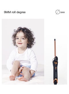 Sunhome Professional 9mm Thin Hair Curler Black  - Image 3