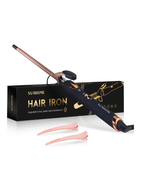 Professional 9mm Thin Hair Curler Black