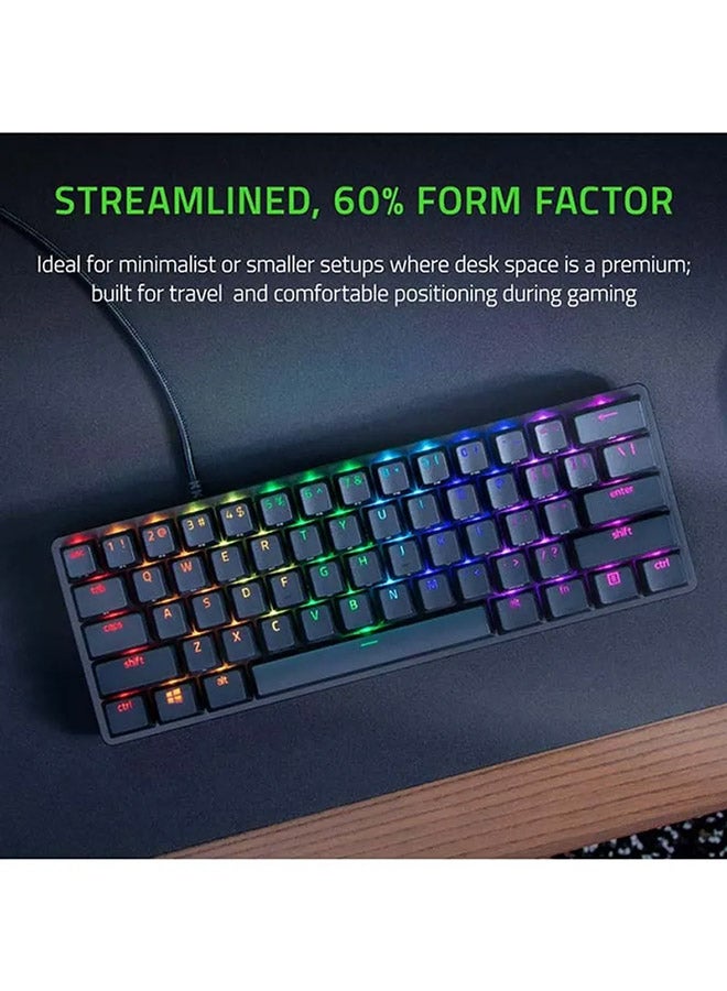 RAZER Huntsman Mini - 60% Optical Gaming Keyboard (Linear Red Switch) -Black  - Image 2