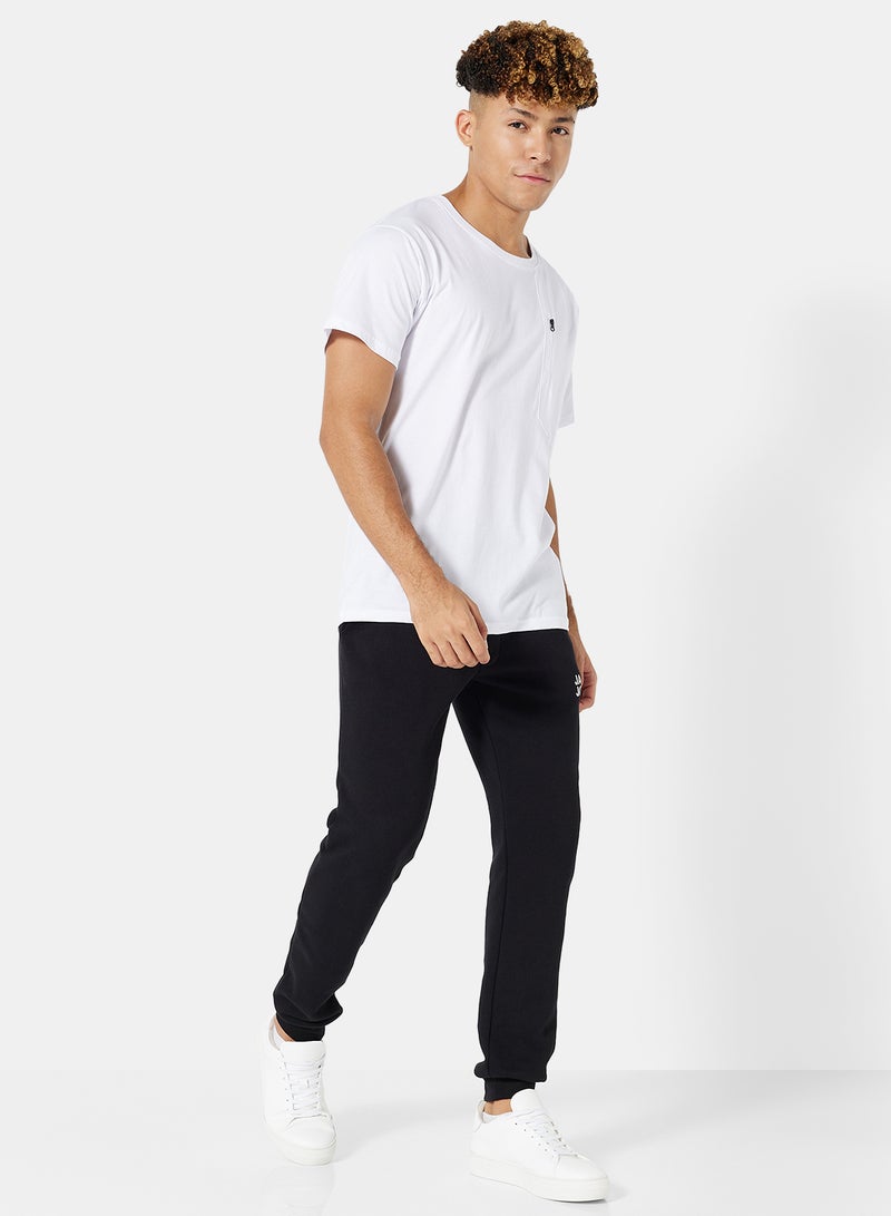 JACK & JONES - Essential Crew Neck T-Shirt White - Image 1