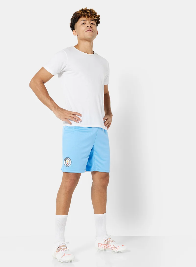 PUMA Manchester City 21/22 Football Club Shorts Blue